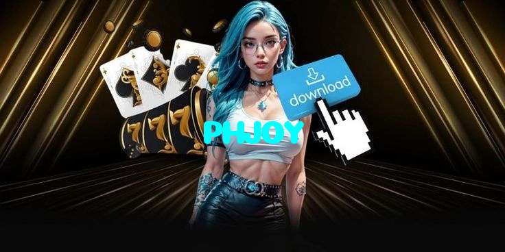 PHJOY casino presented on mobile device in Pakistan with slots and live games